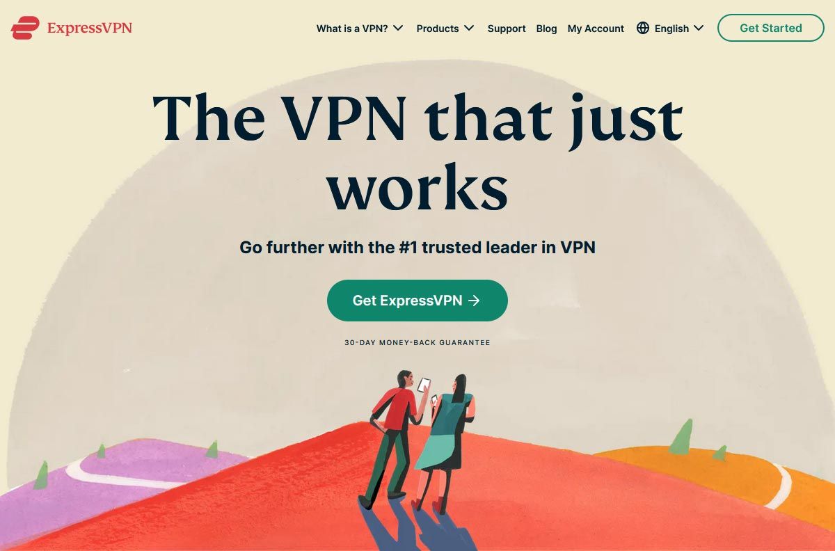 expressvpn.com Screenshot
